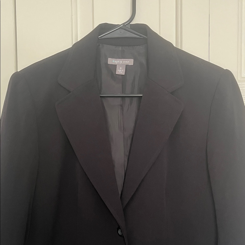 Apt. 9 Women's Black Stretch Blazer - Picture 3 of 8